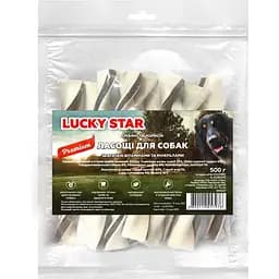 Лакомства для собак Lucky Star Сэндвич крученый с мясом курицы большой 500 г