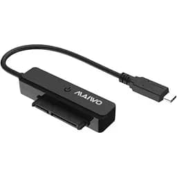 Адаптер Usb Maiwo K105AG2, черный, Type-C 3.1 Gen2 - SATA, 50 см