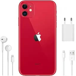 Смартфон Apple iPhone 11 64GB (PRODUCT)RED Model A2221 (Grade A) Seller Refurbished - мініатюра 6