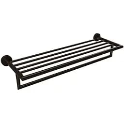 Полка для полотенец Bemeta Dark 104219070, Черный матовый