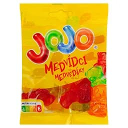 Цукерки желейні JOJO Bears з фруктовими смаками 80 г