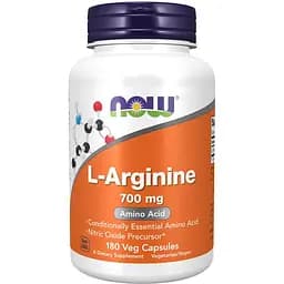 Аминокислота Now L-Arginine 700 мг 180 капсул