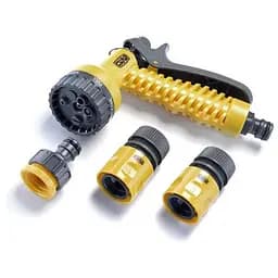 Набір для поливу Сила 1 пістолет x 1 адаптер 1/2" x 3/4" x 2 конектори 1/2" (у наборі 4шт) 551282