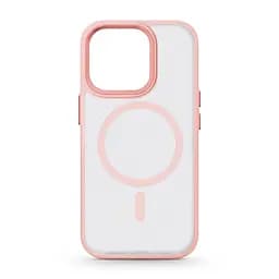 Чехол для Apple iPhone 14 Pro, Uniq MagCase, розовый, противоударный, панель-накладка с MagSafe, ударопрочный TPU+PC, с магнитом MagSafe, поддержка полноценной беспроводной зарядки, ArmorStandart (ARM75293)