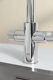 Змішувач для кухні з підключенням питної води Grohe Blue Pure Minta 30590000 Хром - мініатюра 3