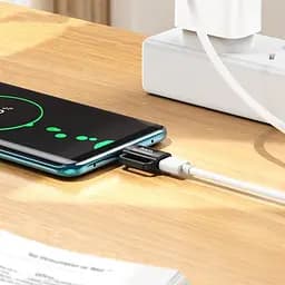 Перехідник Hoco UA31E Type-C male to iP female adapter чорний - мініатюра 2