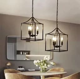 Подвесной светильник в классическом стиле на 4 лампы Line.F D 139/4