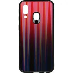 Чохол-накладка Toto Aurora Print Glass Case Samsung Galaxy A40 Red