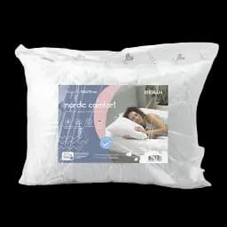 Подушка Ideia Nordic Comfort plus зі стьобаним чохлом на блискавці 60х40 см білий (8000034693) - мініатюра 11