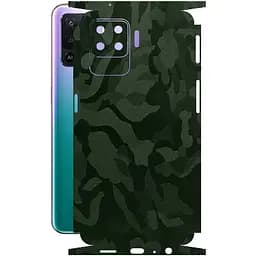 Захисна плівка StatusSKIN для Oppo F19 Pro Корпус Вініл Камуфляж зелений - мініатюра 1