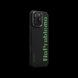 Карбоновий чохол, що світиться Pitaka x Aries Tactile Woven Case NoProblemo для iPhone 16 Pro Max (KI1601NOP) - мініатюра 2