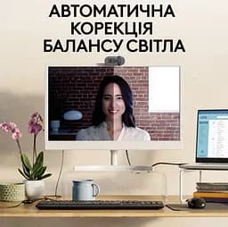 Вебкамера Logitech BRIO 100 FHD GRAPHITE (960-001585) (6914872) - мініатюра 6