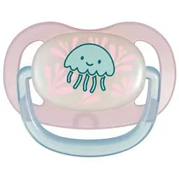 Пустушка силіконова анатомічна Canpol babies Love&Sea 6-18 міс. 1 шт. колір в асортименті (34/909)