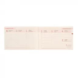Записник-щотижневик діловий Leo Planner Apiro 10х15 см датований 128 сторінок (252571) - мініатюра 5