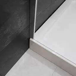 Душова кабіна Dusel A-516 100x100x190 прозоре, Хром, Універсальна, прозорий, хром, 100x100 - мініатюра 9