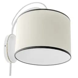 Бра Nowodvorski 4164 настінне накладне у спальню з абажуром