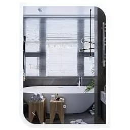 Дзеркало Mixxus Premium BEVEL MA02-90x65-REVERSE (LED Touch, Anti-fog, (3-6,5kK)) (MP6641)