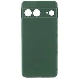 Чохол Silicone Cover Lakshmi Full Camera (AAA) для Google Pixel 8 Зелений / Cyprus Green