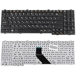 Клавіатура для ноутбука LENOVO (G550, G555, B550, B560, V560) rus, black