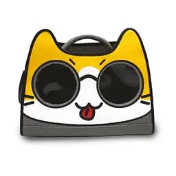 Рюкзак Croci Catmania Tomodachi для котів до 10 кг сірий 40×20×36 см