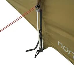 Намет Nordisk Halland 2 PU (2.0) Dark Olive Green (10921206) - мініатюра 10