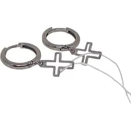 Золоті сережки KievGold Хрестики. 2/1074/1