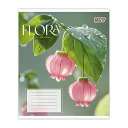 Зошит учнівський Yes Flora упаковка 10 шт./48 лін. (768795) - мініатюра 2