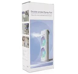 Портативный вентилятор Voltronic T1818, увлажнение, подсветка, Air Cooler Fan White - мініатюра 4