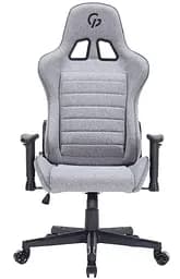 Ігрове крісло GamePro GC575FB Gray Fabric (GC575FG) - мініатюра 4