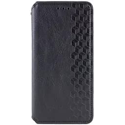 Шкіряний чохол-книжка GETMAN Cubic (PU) для Google Pixel 6 Чорний