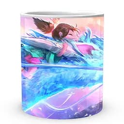 Кухоль GeekLand Spirited Away Віднесені привидами Чіхіро Хаку SPA 02.15 330 мл білий - мініатюра 2