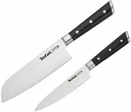Набір ножів Ice Force, 2шт, нержавіюча сталь, пластик, чорний Tefal kuh0014546