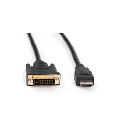 Кабель мультимедійний HDMI to DVI 24+1 3.0m Vinga (VCPHDMIDVI3) - мініатюра 3