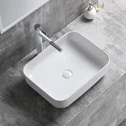 Умивальник Rea Demi Slim 40x50,5 білий (REA-U1953) - мініатюра 4