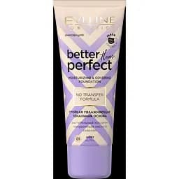 Тональная основа Eveline Better Than Perfect No Transfer 01 Ivory 30 мл