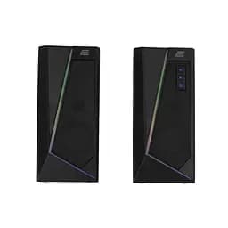 Акустична система 2E PCS233 RGB, 2.0, USB, Black - мініатюра 3