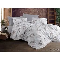 Комплект постельного белья TAG Tekstil с компаньоном Семейный 000210863 (R-T9194)