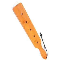 Паддл Fetish Tentation — Paddle 5 Holes Bamboo, упакован в ПЭ пакет