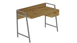 Письменный стол Ferrum-decor Комфорт 750x1000x600 Серый металл ДСП Дуб Артизан 32 мм (FRD-103434)