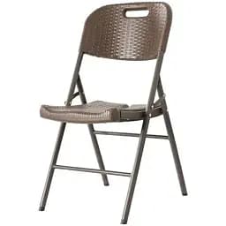 Стілець складний Time Eco коричневий 0.5 м висота (1813)