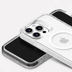 Захисний чохол Vokamo для iPhone 15 Pro з магнітним кільцем блакитний - мініатюра 6