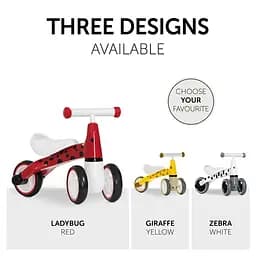 Біговел дитячий Hauck 1st Ride Three Ladybug red (80301-5) - мініатюра 3