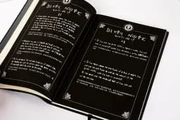 Зошит Смерті death note блокнот аніме-книжка в наборі з ручкою пером для косплею манги - мініатюра 13