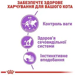 Набір вологий корм  для дорослих стерилізованих кішок Royal Canin Sterilised Sauce шматочки в соусі 1.02 кг (12 шт. х 85 г) - мініатюра 7