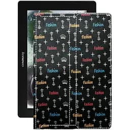 Чехол StatusCASE из экокожи для планшета Lenovo Idea Pad S6000h Фэшн черный