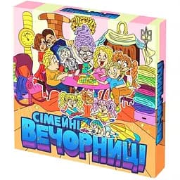Настольная игра для компании Vechornytsi Game Семейные Вечерницы 0027-VCHR Рус