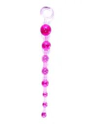 Анальная цепочка Jelly Anal 10 Beads Pink Boss Series 67-00084 98300