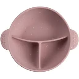 Мисочка силіконова на присосці Canpol babies з секціями DOTS (51/403_pin) - мініатюра 2