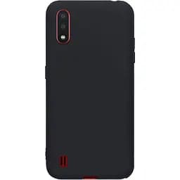 Чохол-накладка Toto 1 mm Matt TPU Case Samsung Galaxy A01 Black