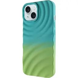 Чохол Epik TPU ColorWave для Apple iPhone 15, 6.1 Marine Green/Mint